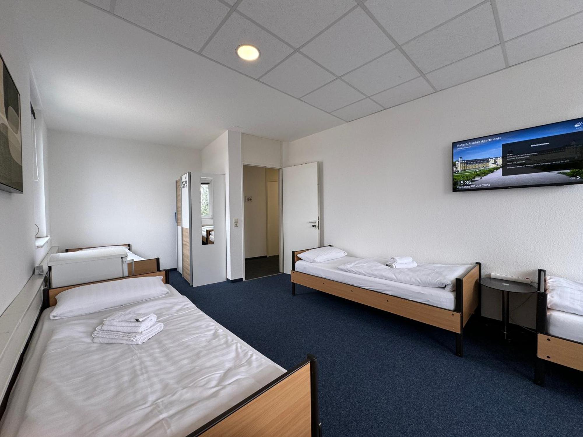 Thuja Apartments Karlsruhe-Neureut By Kurzzeit מראה חיצוני תמונה